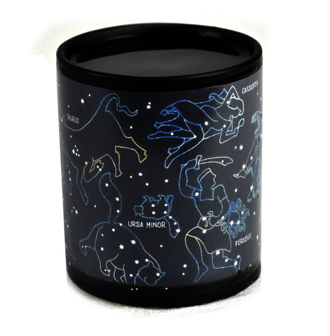 Taza The Unemployed Philosophers Guild con Géminis, regalo para amantes de la astronomía.
