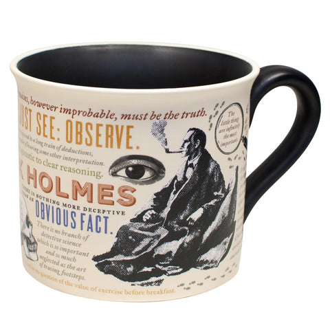 Retrato de Sidney Paget en la taza Sherlock Holmes de The Unemployed Philosophers Guild