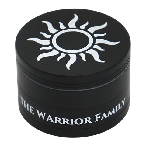 The Warrior Family dientes de aluminio CNC para molienda suave y consistente de hierbas