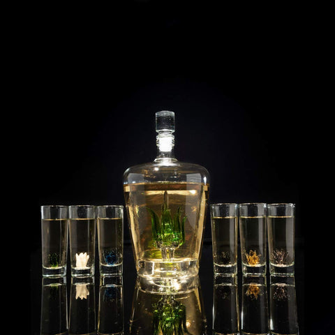 The Wine Savant boca-copa-tequila: enfoque en aroma para experiencia sensorial.