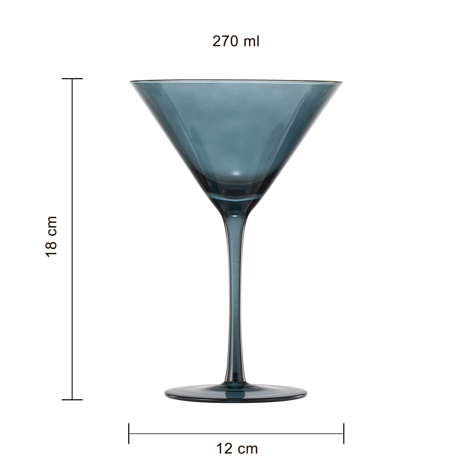 Vaso The Wine Savant en tono naranja suave, ideal para combinar con guarniciones.