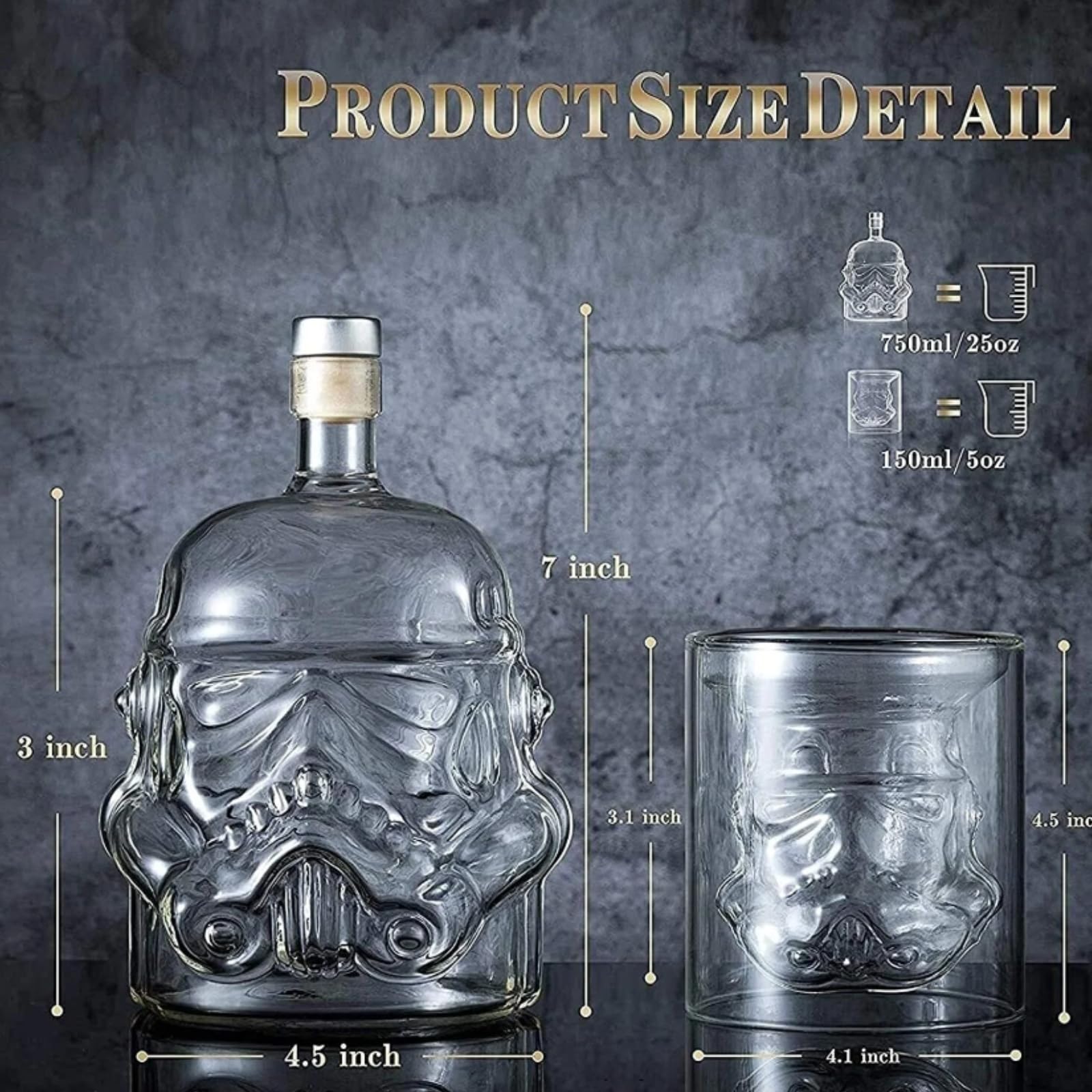 The Wine Savant empaque regalo temático Star Wars para fans.