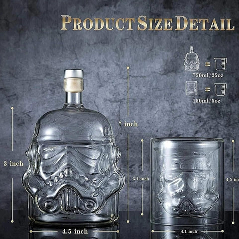 The Wine Savant empaque regalo temático Star Wars para fans.