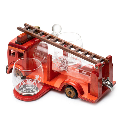 The Wine Savant figura de bombero retirado decorativa para estantería