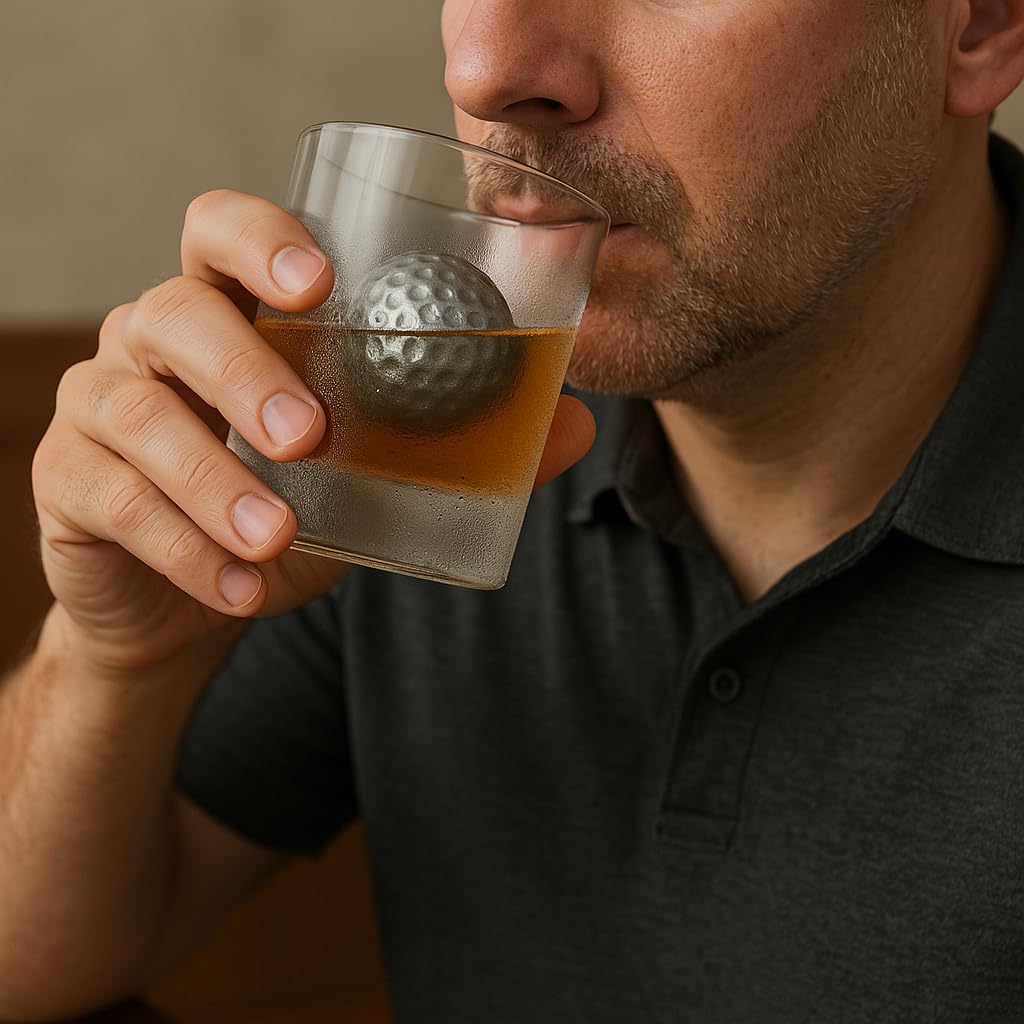 Frío rápido sin diluir con las bolas de The Wine Savant.