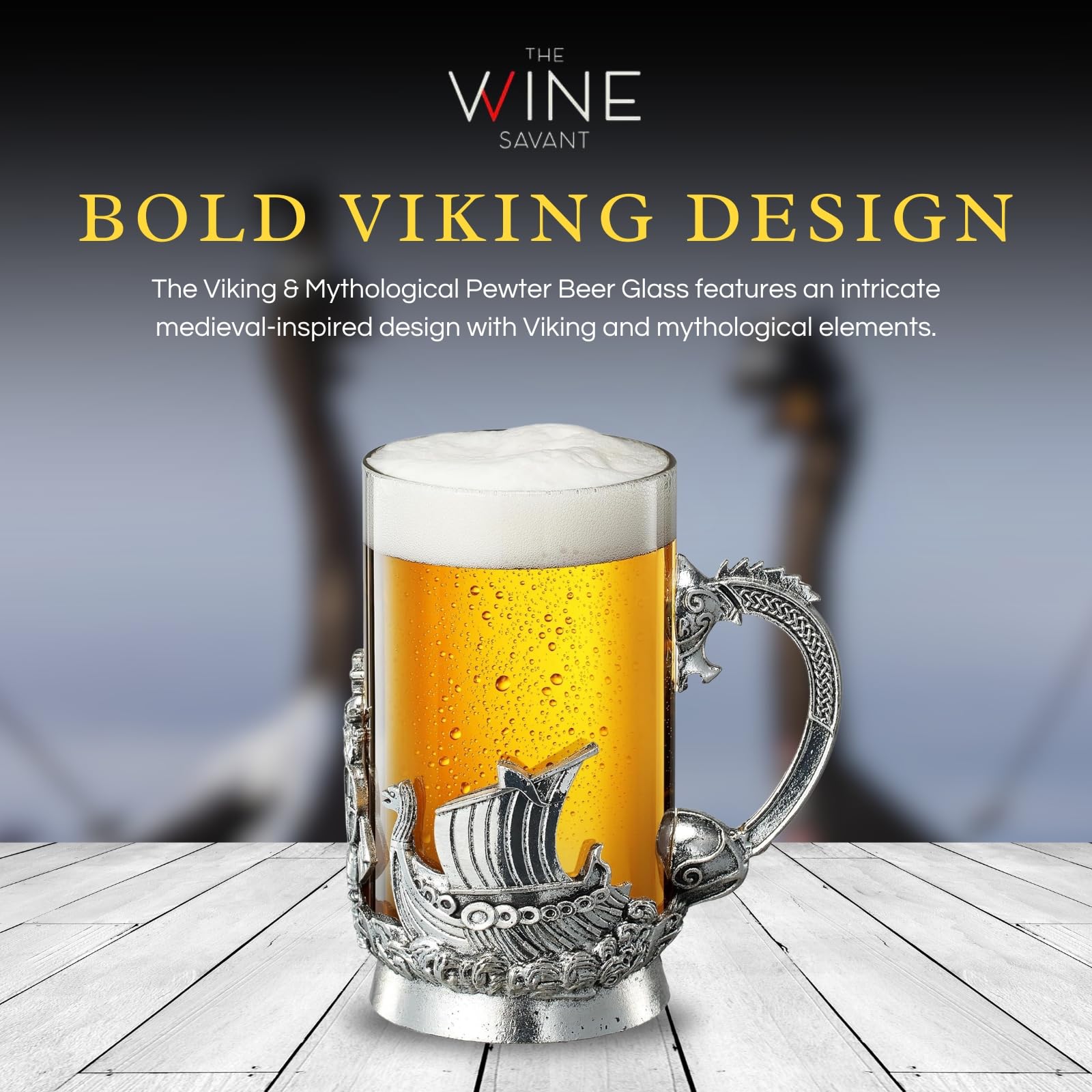 Regalo para hombres y mujeres pieza de colección vikinga.