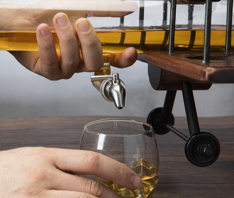 The Wine Savant set regalo ideal para bourbon, whisky o vino.