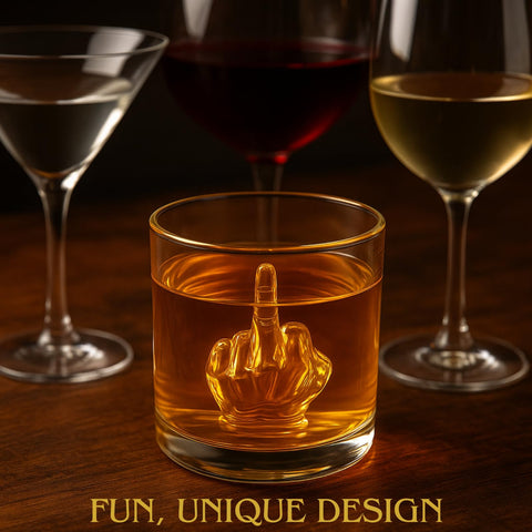 Vaso The Wine Savant de whisky con cristal claro de alta calidad