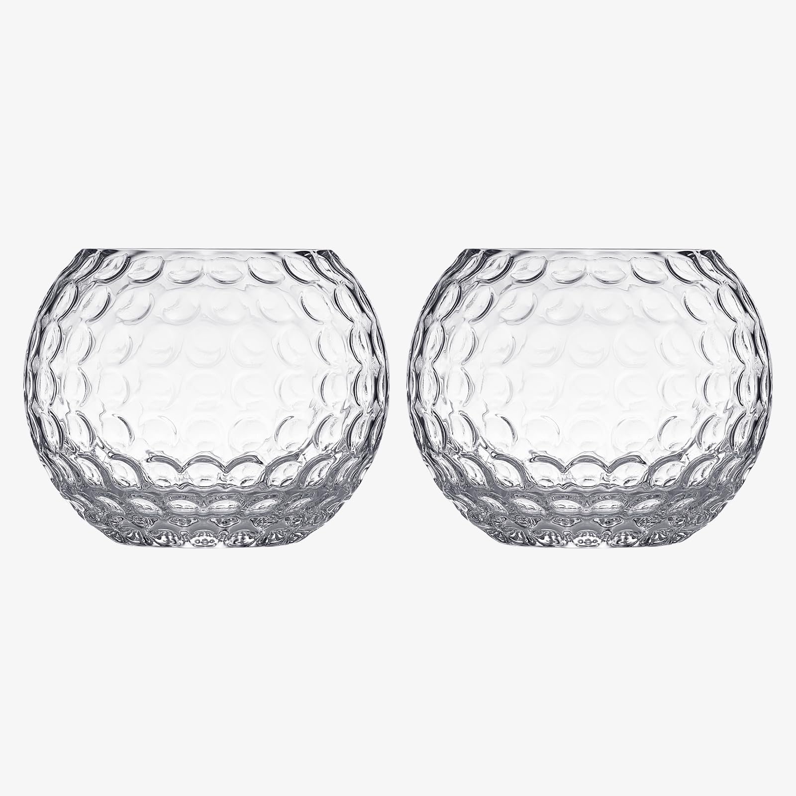 The Wine Savant vaso de whisky con bola de golf, perfecto para reuniones.
