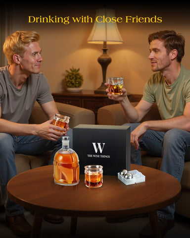 The Wine Things conjunto de bar para casa, decorativo y funcional