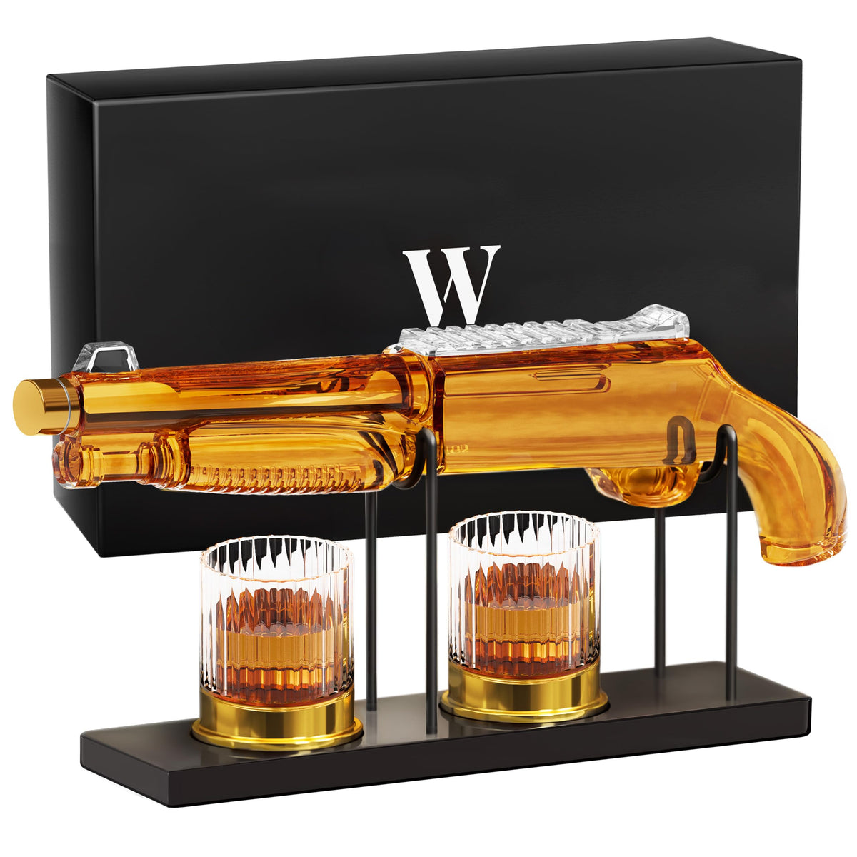 The Wine Things decantador de whisky 600 ml para degustaciones elegantes.
