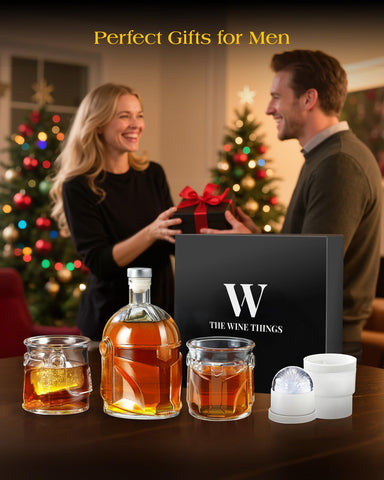 The Wine Things juego completo para degustar whiskey con amigos o familia.