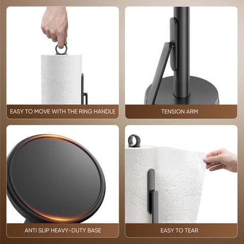theaoo asa superior ergonómica para mover el portarrollos