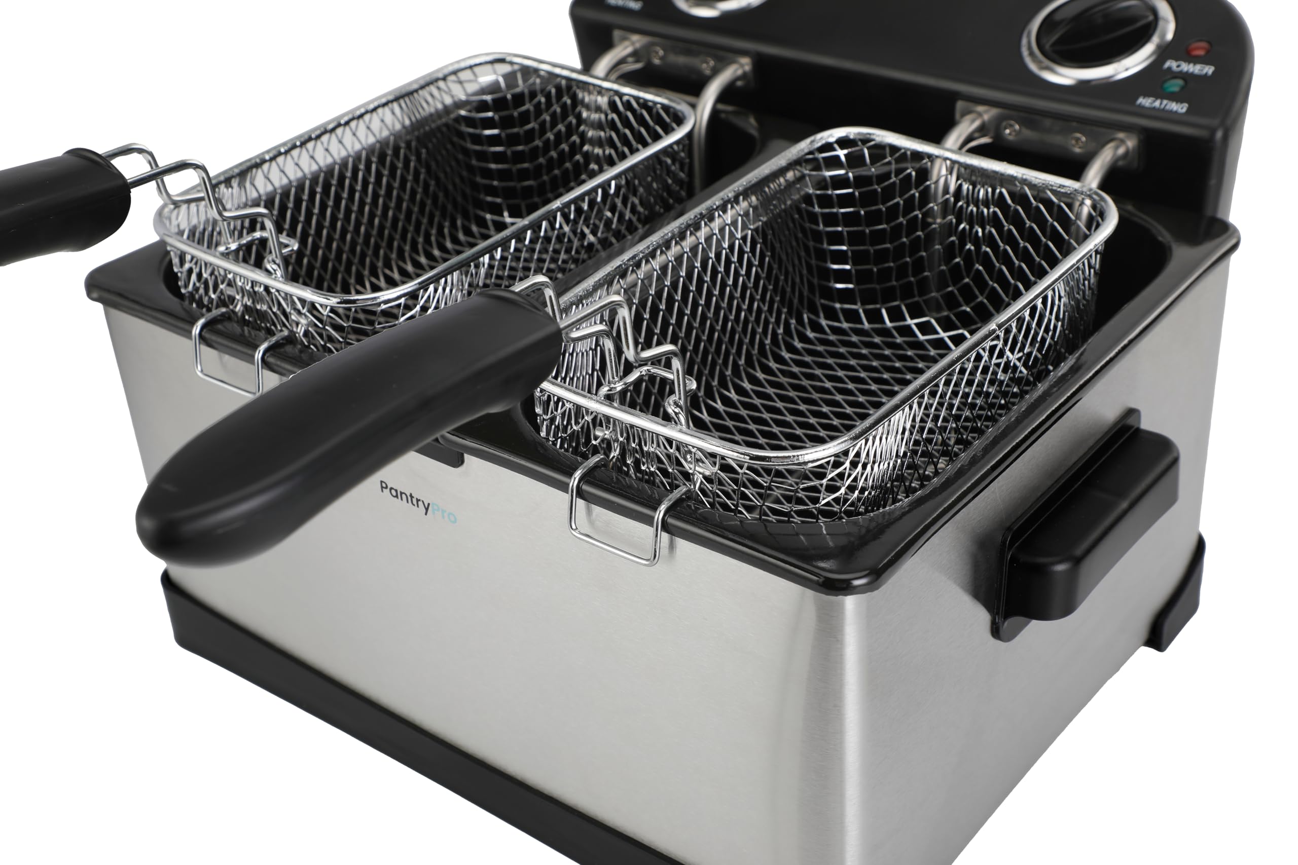TheDisplayGuys cestas doble 6 tazas, frituras simultáneas para varias recetas.