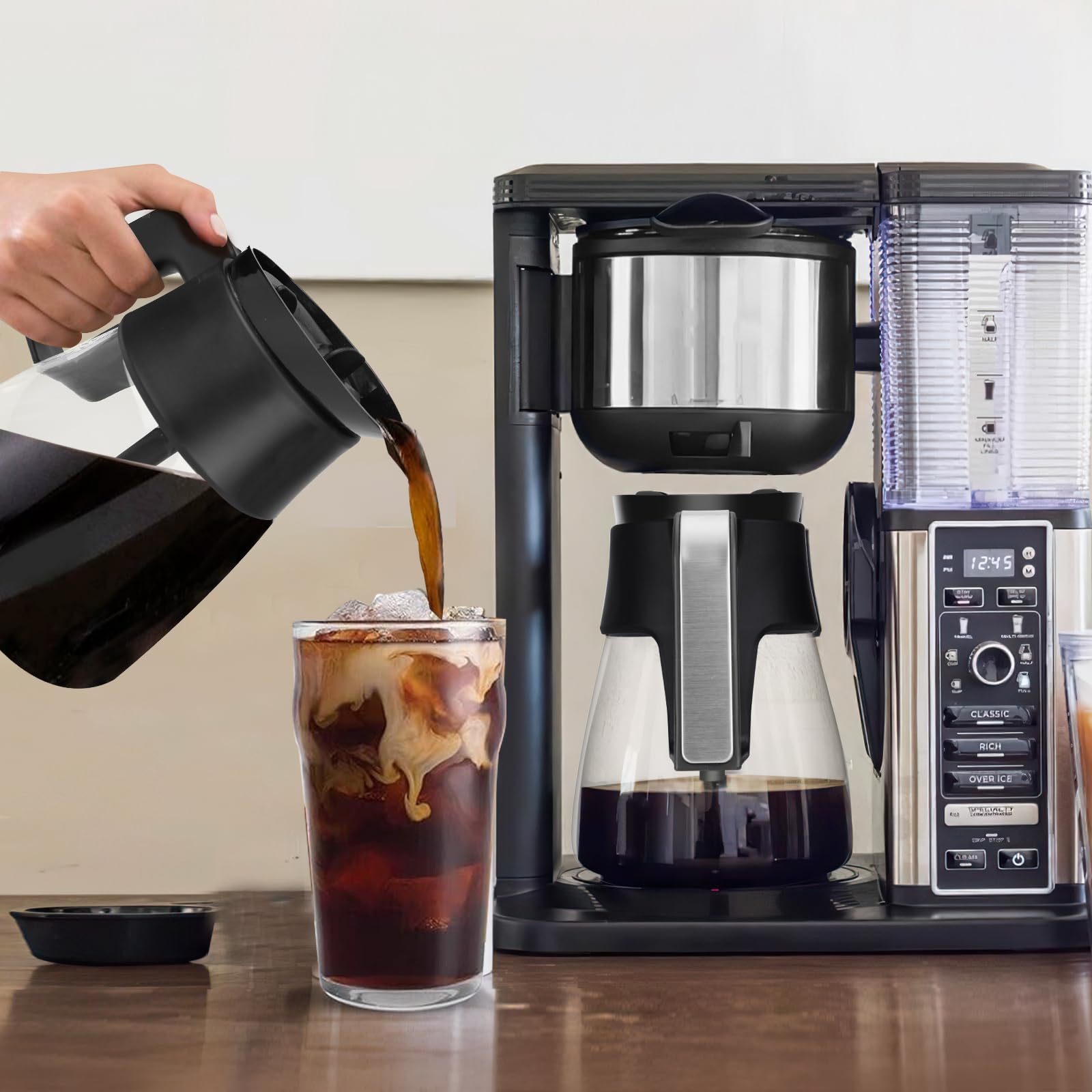 TheFaith cafetera Ninja lavavajillas superior y libre de BPA
