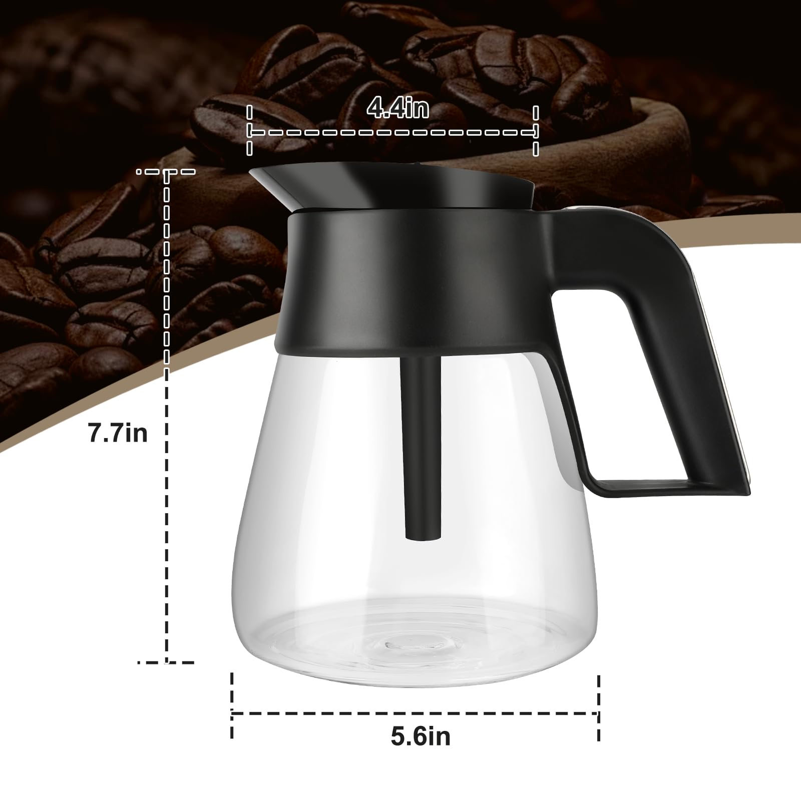 TheFaith cafetera Ninja tapa brew-through para extracción uniforme