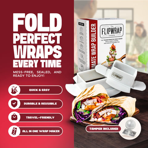 Herramienta de compactación y corte The Flipwrap para rellenos uniformes.