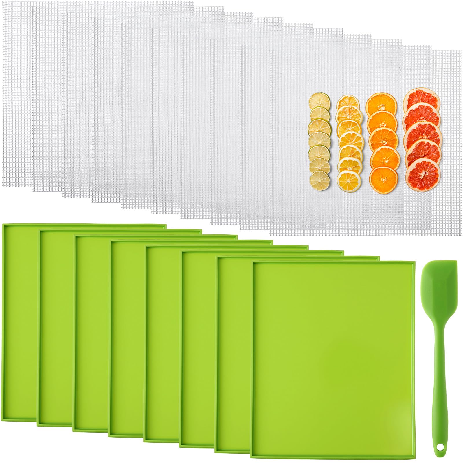 Bandejas Thenshop de silicona para deshidratar con borde, evitando derrames
