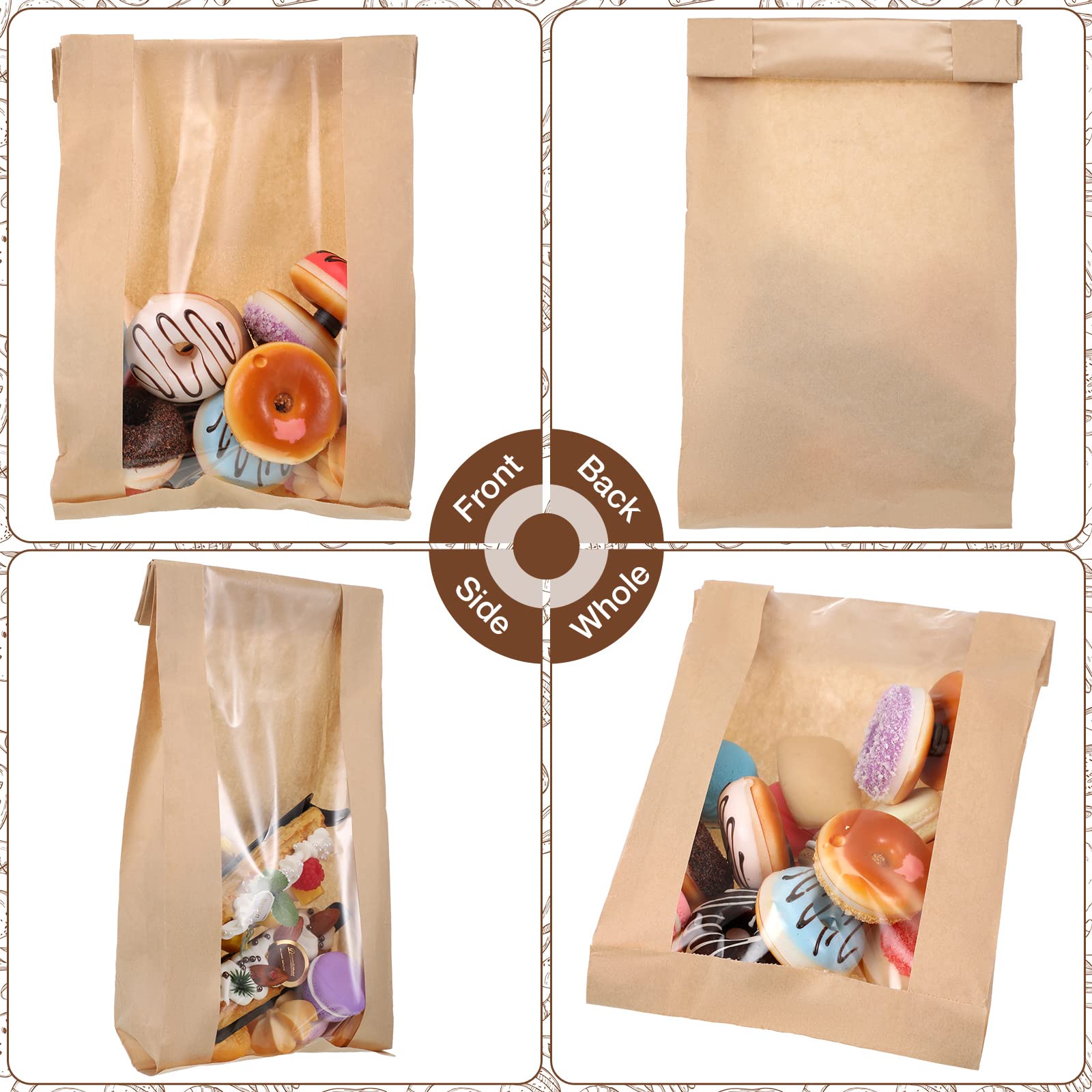 Uso en fiestas con Thenshop bolsas para presentar pan y bocadillos
