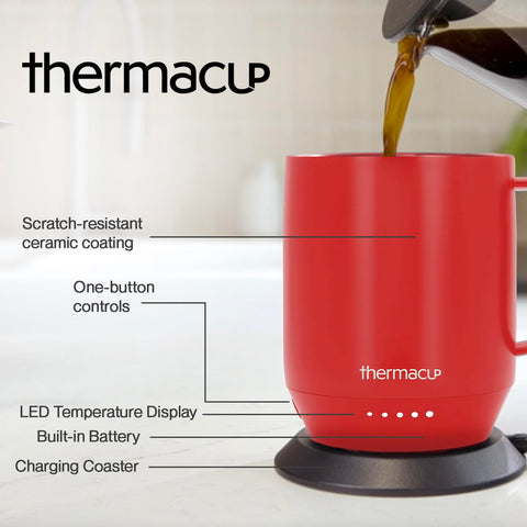 THERMACUP cinco niveles de temperatura para elegir entre bebidas