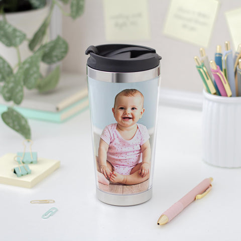 Thermo-Temp Photo, capacidad de 12 oz: bebidas calientes o frías.
