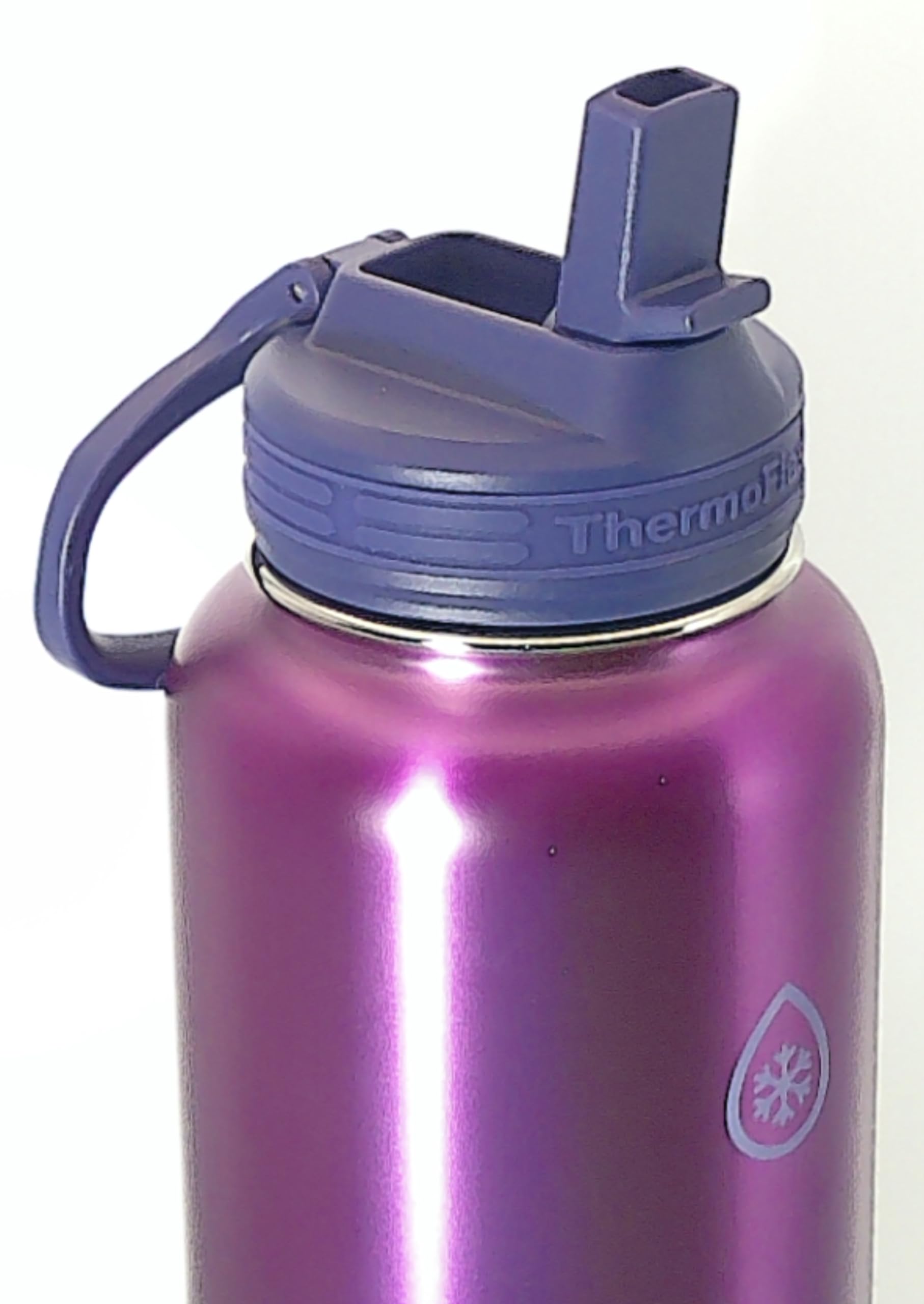 ThermoFlask acero inoxidable duradero, reutilizable y seguro para alimentos.
