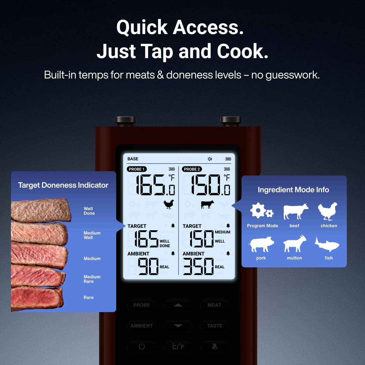 ThermoMaven 3000FT configuración sin apps facilita inicio en cualquier cocina