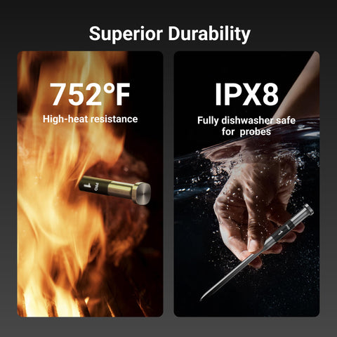 Diseño sin cables de ThermoMaven reduce enredos y facilita movimiento.