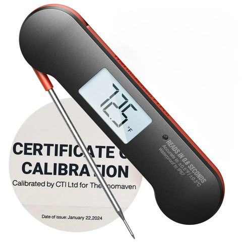 ThermoMaven F1 Pro muestra lectura rápida 0,6 s para asar con seguridad