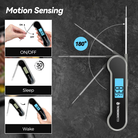 ThermoMonster diseño resistente al agua, fácil de limpiar