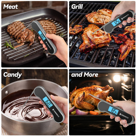 ThermoMonster uso exterior para grill y cocina sin complicaciones