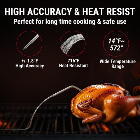 ThermoPro app sin cuenta facilita ajustes y alertas personalizadas.