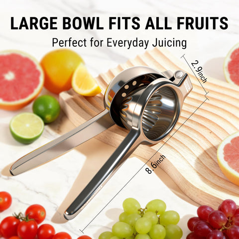 ThermoPro Exprimidor con 8 huecos de filtrado para jugo limpio