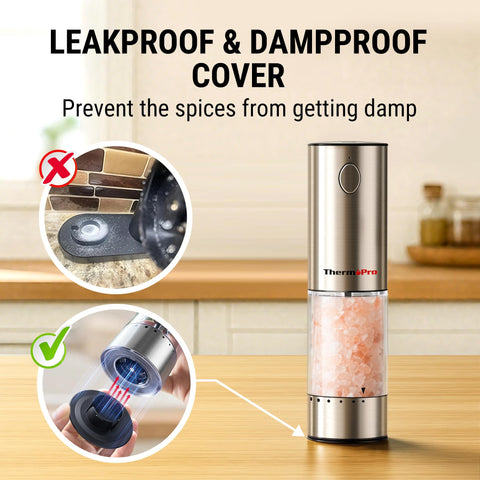 ThermoPro molinillo diseño sobrio para cocina y mesa