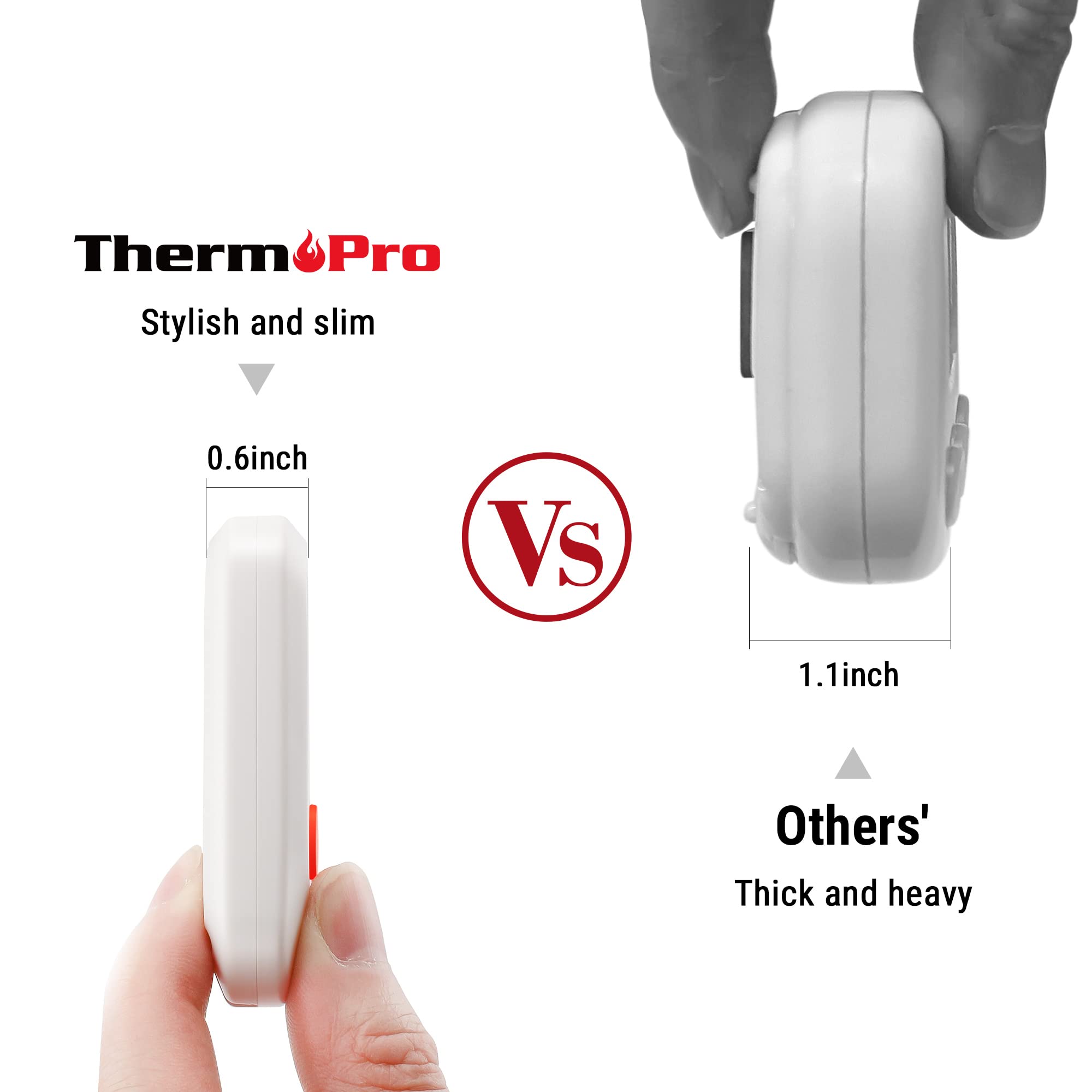 ThermoPro TM03 temporizador compacto con lectura clara