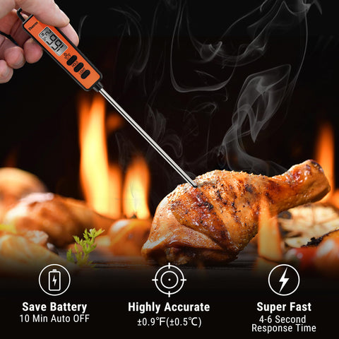 ThermoPro TP01A bloqueo de lectura para conservar la temperatura
