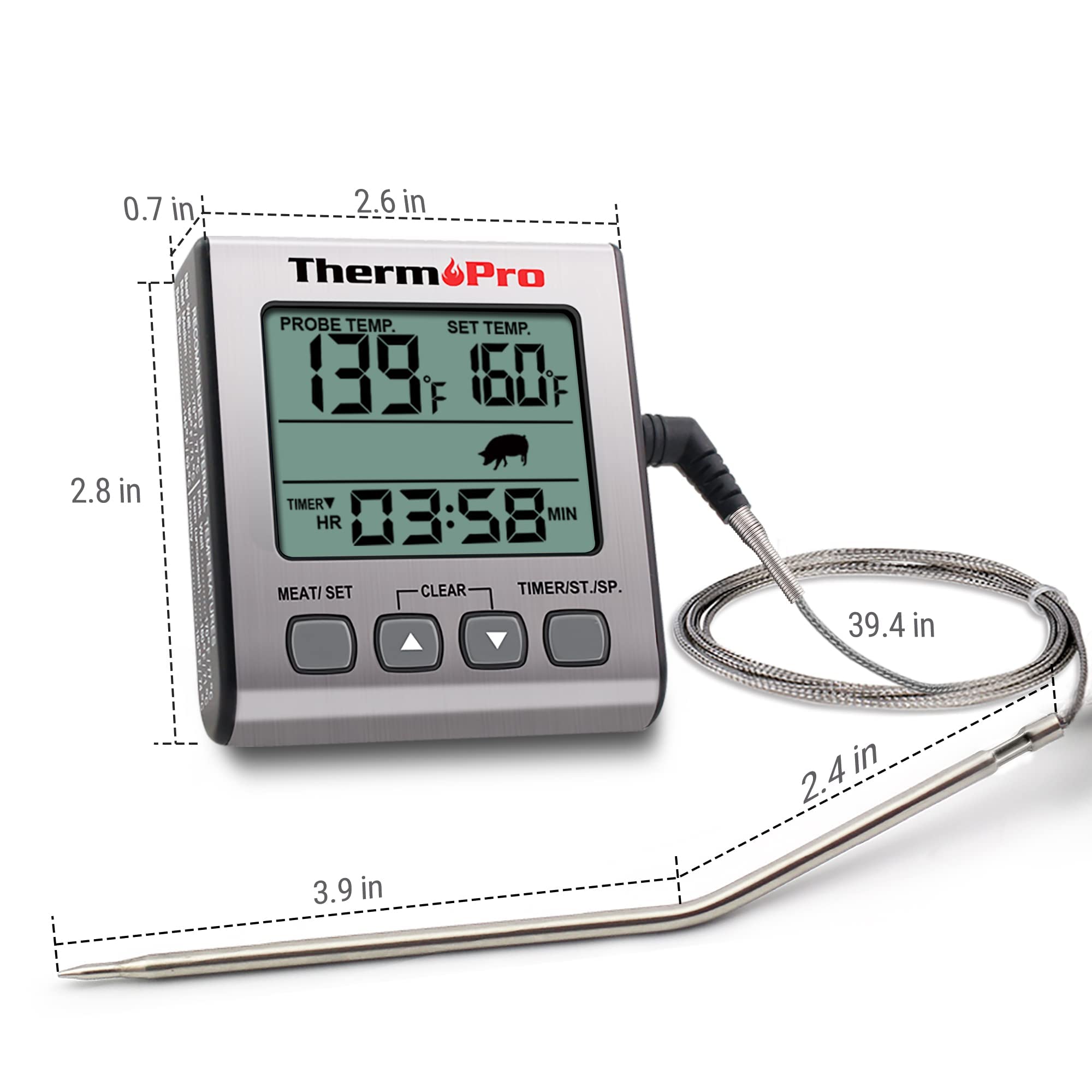 Kit incluido ThermoPro TP16S para empezar a cocinar
