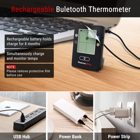 ThermoPro TP25 almacenamiento de sondas para organización tras la cocción