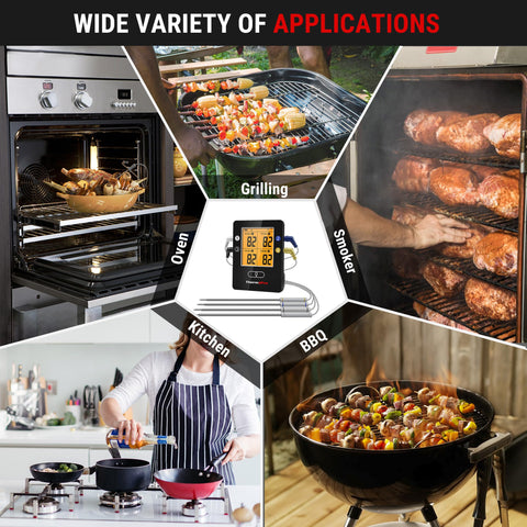 ThermoPro TP25 certificado NSF para seguridad alimentaria