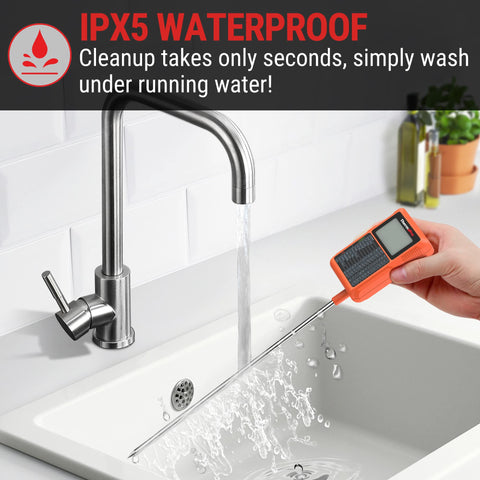 ThermoPro TP510 clip de olla para fijar en recipientes