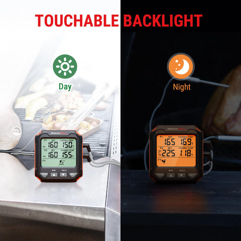 Termómetro ThermoPro TP717 con alerta para barbacoa
