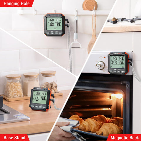 Termómetro ThermoPro TP717 con preajustes USDA para diferentes carnes