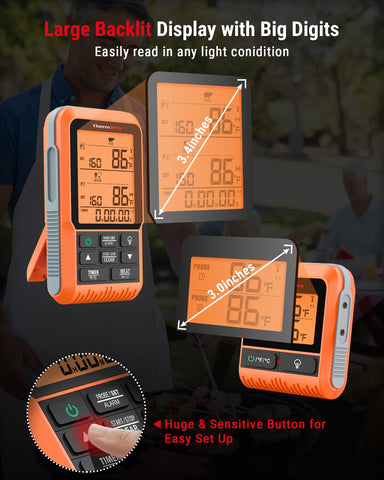 ThermoPro TP826 certificado NSF para seguridad alimentaria