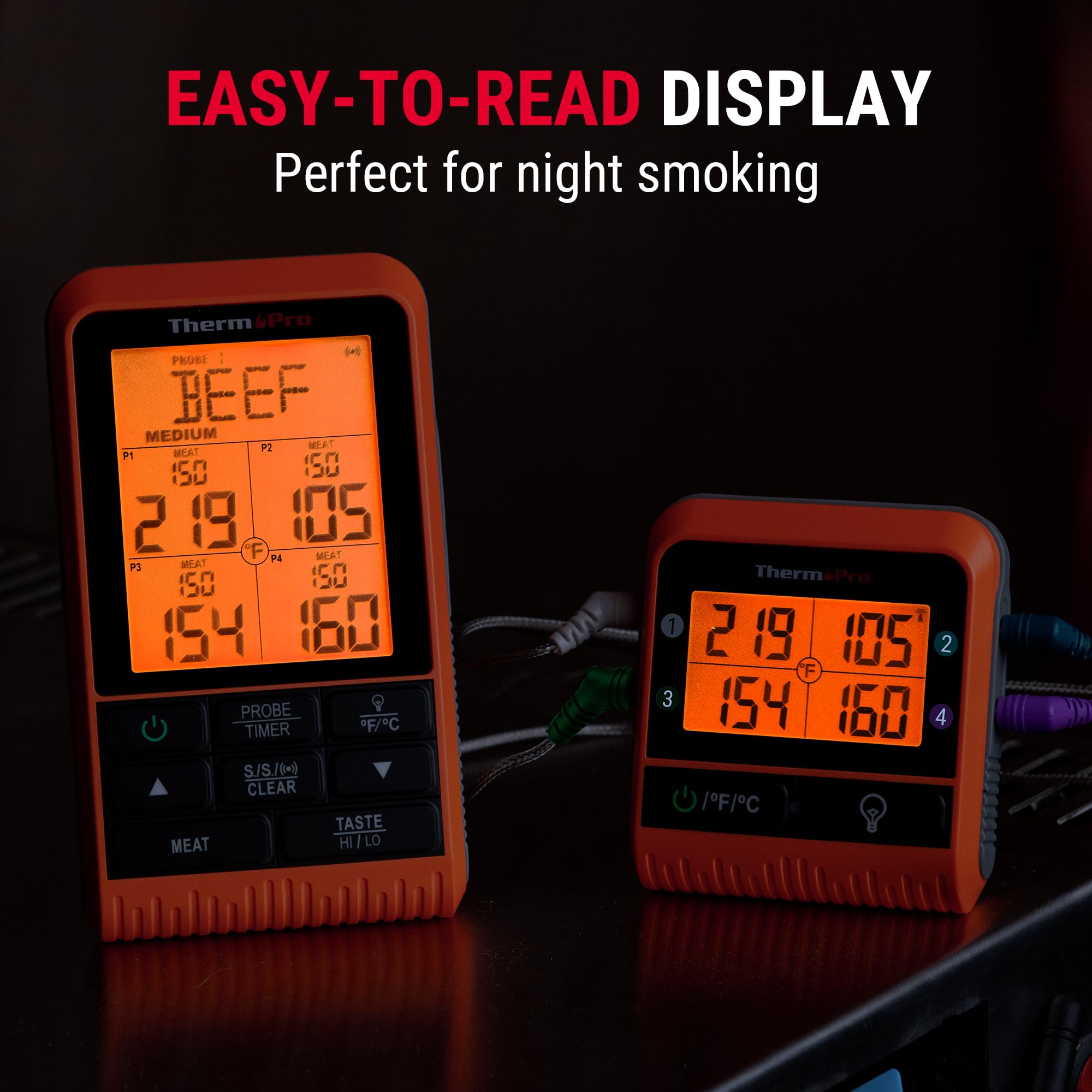 ThermoPro TP829, regalo ideal para aficionados a la barbacoa y la cocina.