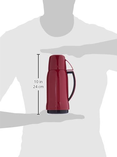THERMOS Arc Series: asa integrada y taza para servicio cómodo durante el día