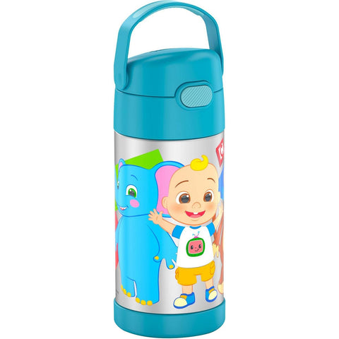 THERMOS FUNtainer tapa-mecanismo-empuje facilita apertura para niños en movimiento
