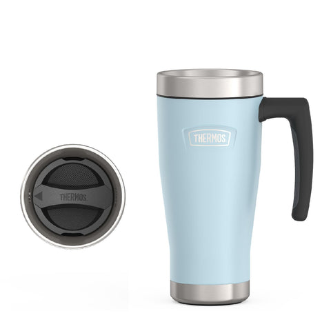 Thermos línea icónica Glaciar 16 oz, taza que mantiene el café caliente para tus mañanas.