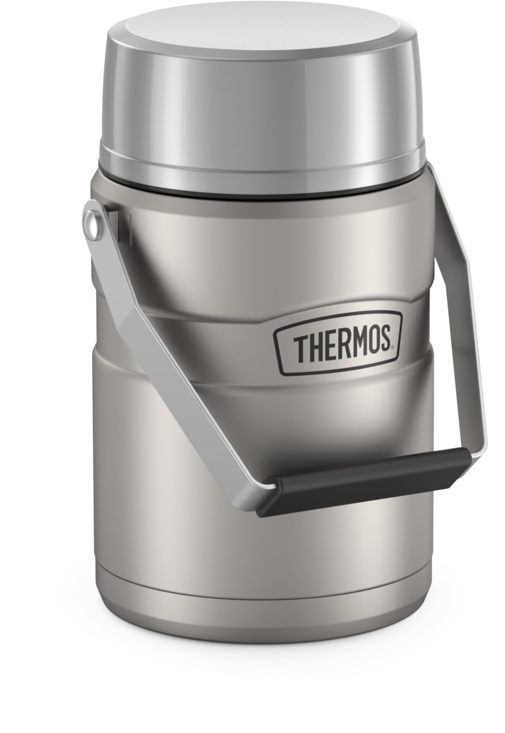 THERMOS tarro frontal mate mostrando diseño y capacidad, fácil transporte
