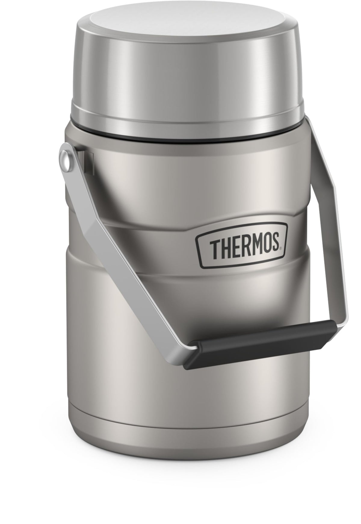 THERMOS tarro frontal mate mostrando diseño y capacidad, fácil transporte