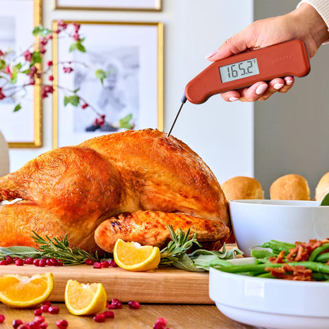 ThermoWorks Classic Thermapen con diseño resistente para cocinas ocupadas.